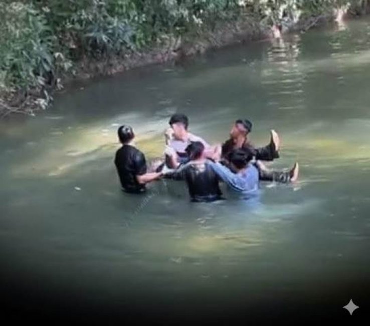Pobladores de Ocosingo localizan hombres sin vida flotando en el r&iacute;o