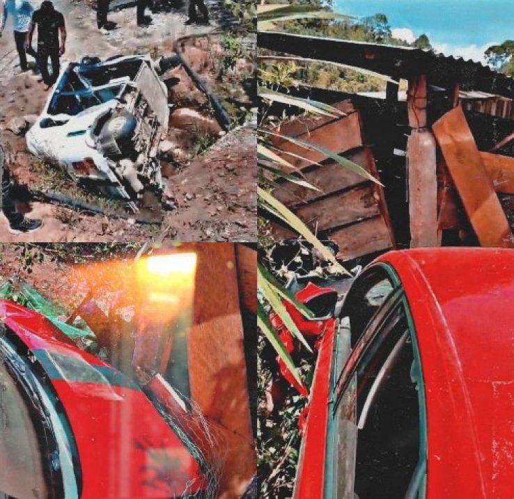 Fuerte accidente deja un lesionado y cuantiosos da&ntilde;os materiales, en Chenalh&oacute;