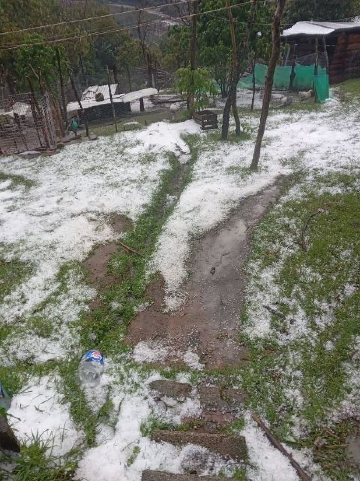 En pleno mes de diciembre granizo y tornado en la regi&oacute;n Altos de Chiapas