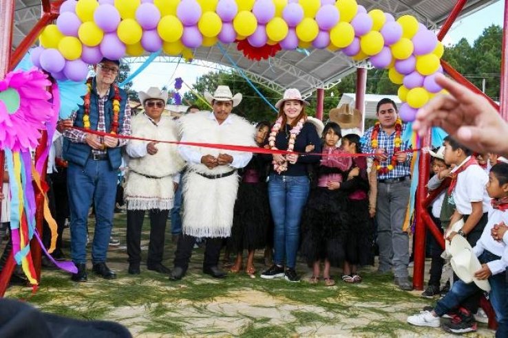Fortalecen Infraestructura Comunitaria con Nuevo Domo en el Ejido R&iacute;o Arcotete