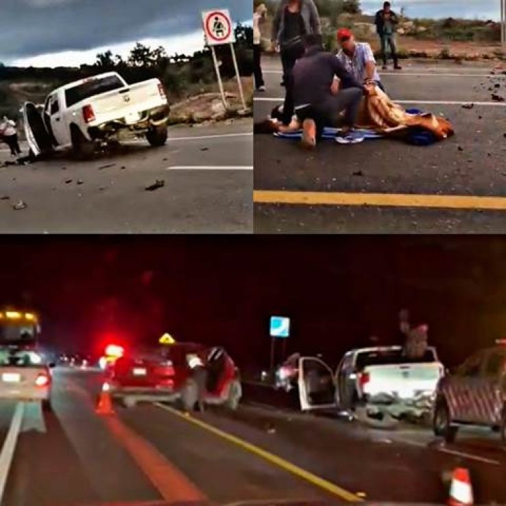 Varios lesionados en choque de dos unidades en la carretera de cuota San Crist&oacute;bal-Tuxtla