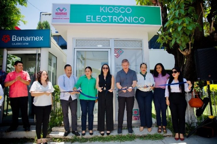 Inauguran Kiosco de Servicios 24/7 en instalaciones del Cobach