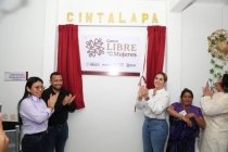 Centros LIBRE ampl&iacute;an atenci&oacute;n a mujeres en Chiapas