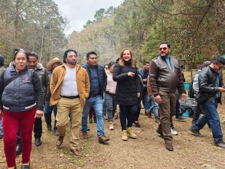 Cumplimentan amparo 1493/2019 con recorrido por la Reserva Quemv&oacute; Cuxtitali