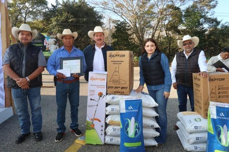 Reconoce Gobierno de Chiapas la producci&oacute;n maicera de la Frailesca