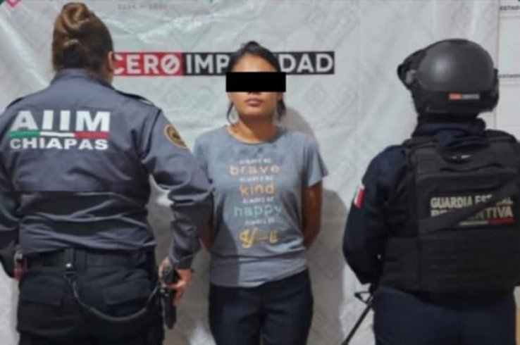 Aprehenden a presunta responsable de robo agravado