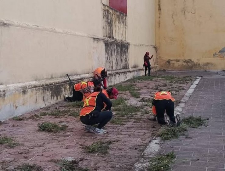 Refuerzan limpieza en espacios emblem&aacute;ticos de San Crist&oacute;bal de Las Casas