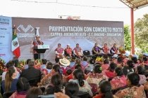 Eduardo Ram&iacute;rez lleva infraestructura vial y educativa a comunidades de Zinacant&aacute;n