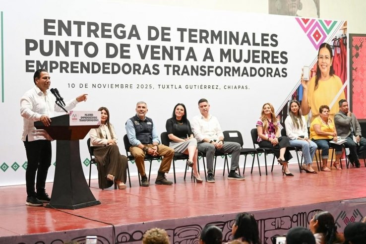 Eduardo Ram&iacute;rez impulsa el empoderamiento econ&oacute;mico de las chiapanecas con herramientas tecnol&oacute;gicas