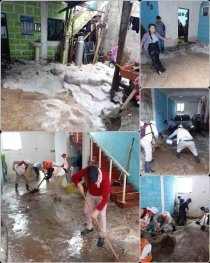 Fuerte lluvia y granizada azota a Zinacant&aacute;n