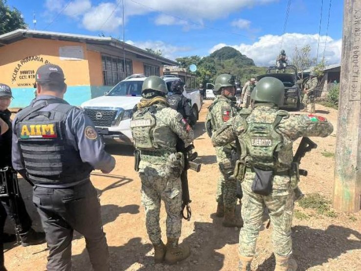 Por primera vez grupo interinstitucional realiza operativo para garantizar la paz en Aldama