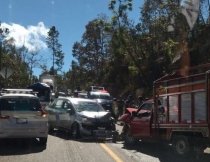 Un lesionado de gravedad deja accidente carretero en Oxchuc