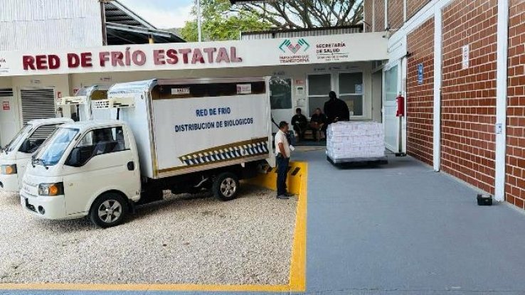 Recibe Chiapas lote de 285 mil vacunas contra sarampi&oacute;n para fortalecer coberturas en la poblaci&oacute;n