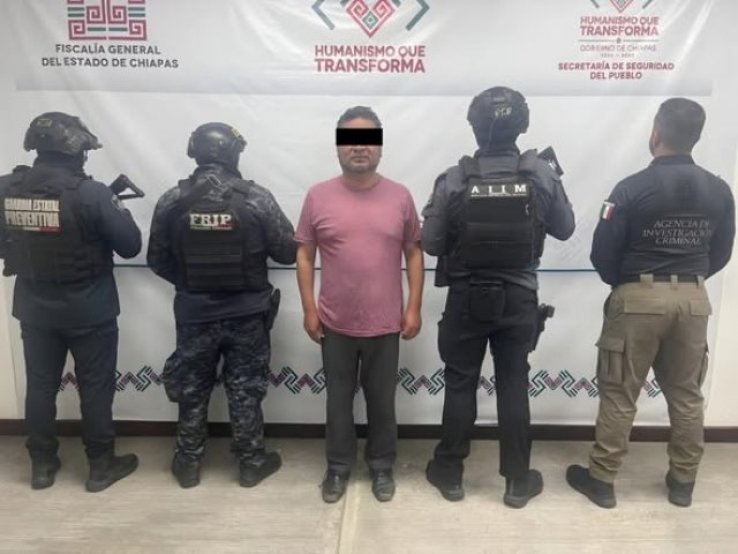 En Pueblo Nuevo Solistahuac&aacute;n, el Grupo Interinstitucional aprehende a presunto responsable de atentado contra la paz