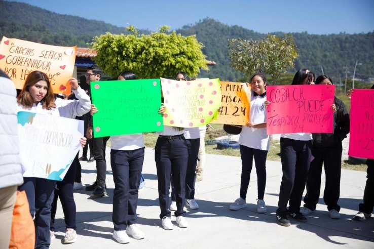 Comunidad cobachense de Teopisca agradece compromiso del gobernador Eduardo Ram&iacute;rez