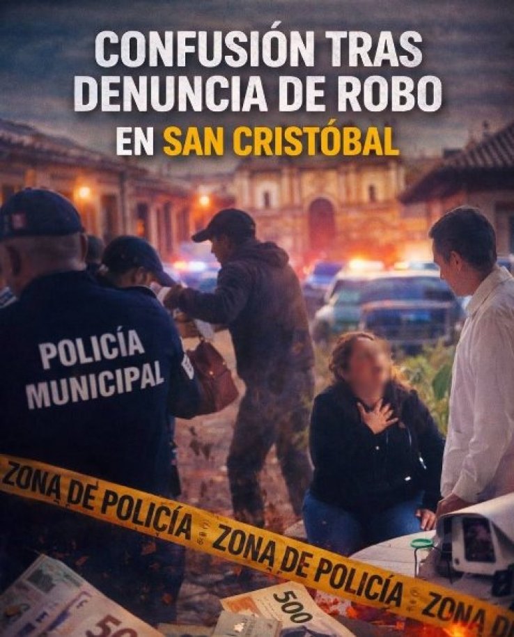 Duda y sospecha tras supuesto robo en el centro de San Crist&oacute;bal