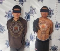 Detiene Tr&aacute;nsito Municipal a dos hombres por ri&ntilde;a en la v&iacute;a p&uacute;blica en la colonia Emiliano Zapata
