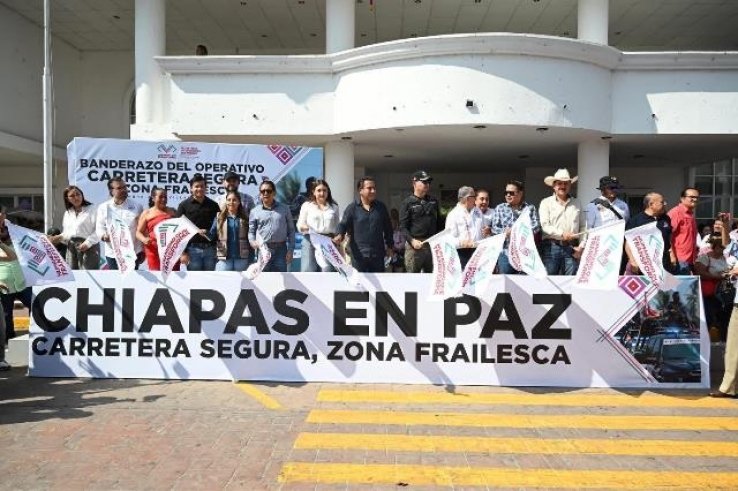 Eduardo Ram&iacute;rez pone en marcha el Operativo Carretera Segura en la Frailesca