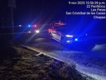 Actuaci&oacute;n oportuna de la Polic&iacute;a Municipal ante denuncia ciudadana en SCLC, retira poncha llantas