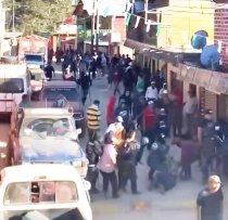 Enfrentamiento a palos y machetes entre ejidatarios en Siltepec