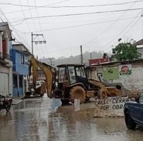 Anuncian cierre vial temporal en la colonia La Isla por obras de drenaje pluvial