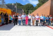 Alcalde Mariano D&iacute;az Ochoa inaugura Cerrada Alas de &Aacute;guila en San Crist&oacute;bal