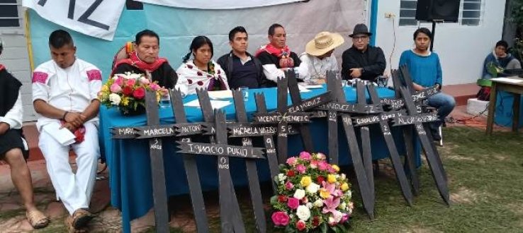 Ind&iacute;genas siguen exigiendo justicia por la masacre en Acteal, en Chenalh&oacute;