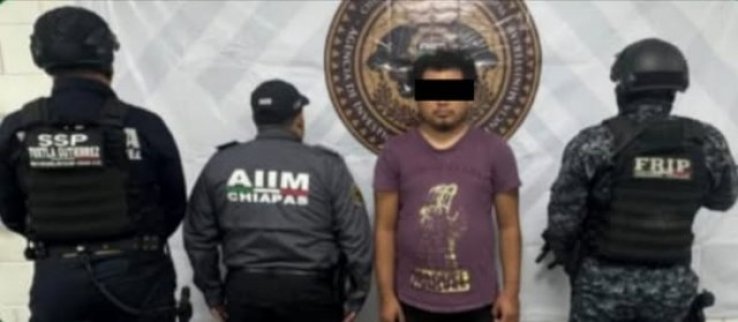 Por robo con violencia en la capital chapaneca aprehenden al presunto responsable