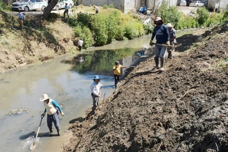 Refuerzan limpieza de r&iacute;os en San Crist&oacute;bal ante temporada de lluvias