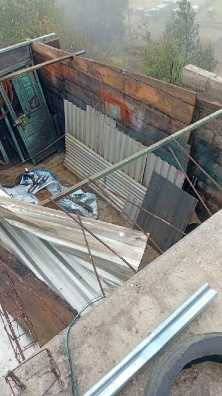 Frente fr&iacute;o n&uacute;mero 37 deja da&ntilde;os materiales, en San Juan Chamula