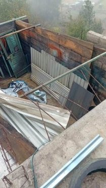 Frente fr&iacute;o n&uacute;mero 37 deja da&ntilde;os materiales, en San Juan Chamula