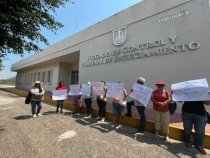 Protestan en juzgado de Copainal&aacute; por retrasos