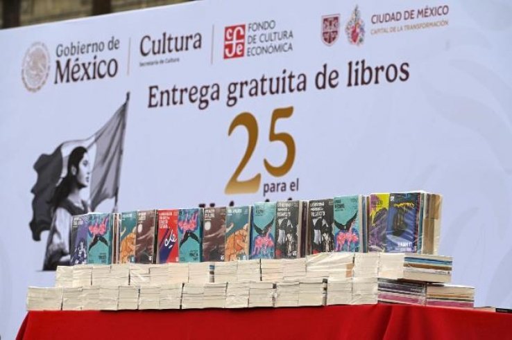 &iexcl;Que viva siempre la lectura!: Encabeza Presidenta Claudia Sheinbaum entrega gratuita de 2.5 Millones de Libros de la Colecci&oacute;n 25 para el Veinticinco el FCE a J&oacute;venes de Latinoam&eacute;rica