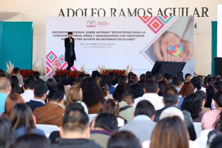 Reflexiones educativas sobre el autismo avanzan por todo Chiapas