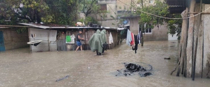 Lluvias dejan afectaciones en carreteras de Tila y Salto de Agua