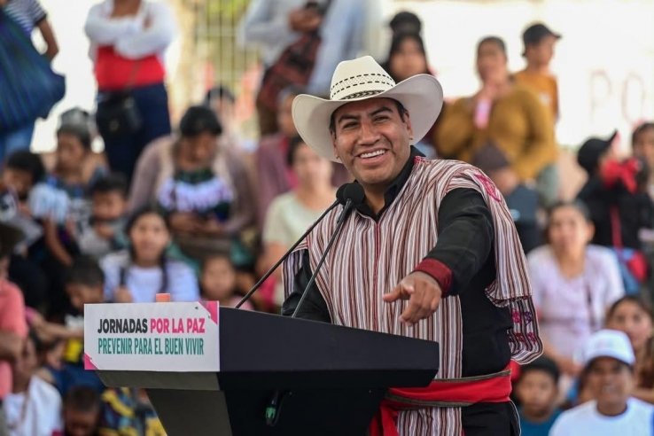 Eduardo Ram&iacute;rez encabeza Jornada por la Paz y da inicio a obras de agua potable en Pantelh&oacute;