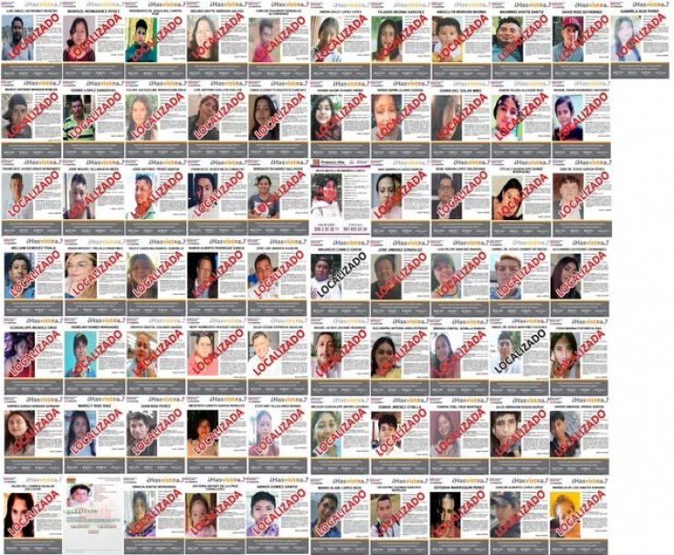 Durante enero, FGE localiza a 71 personas reportadas como no localizadas o desaparecidas