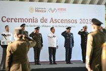 Eduardo Ram&iacute;rez asiste a Ceremonia de Ascensos 2025 de la Secretar&iacute;a de la Defensa Nacional